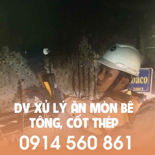 Thi Công Xử Lý Ăn Mòn Bê Tông Cốt Thép Chuyên Nghiệp Phú Minh Đức