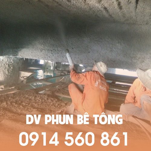 Phun Bê Tông và Bơm chèn khe hở Quận 12