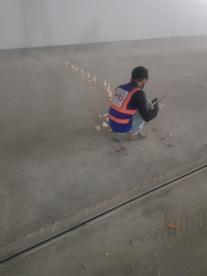 Xử lý vết nứt sàn bê tông BRVT