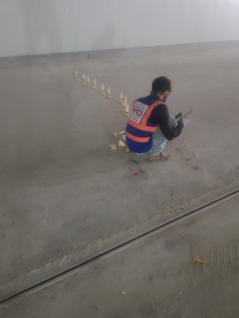 Xử lý vết nứt bê tông nhà xưởng